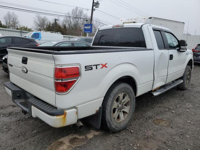 1FTEX1CM5BFA16247 - 2011 FORD F150 SUPER CAB WHITE photo 3