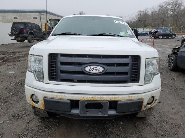 1FTEX1CM5BFA16247 - 2011 FORD F150 SUPER CAB WHITE photo 5