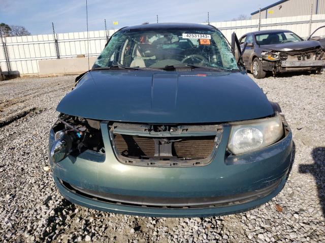 1G8AJ55F57Z103278 - 2007 SATURN ION LEVEL 2 GREEN photo 5
