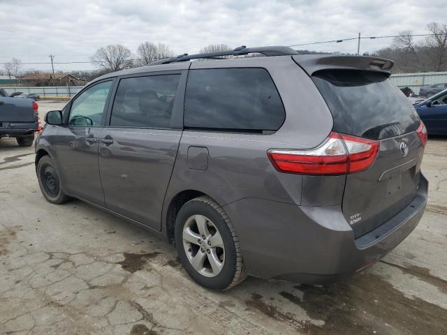 5TDKK3DC2GS716012 - 2016 TOYOTA SIENNA LE GRAY photo 2