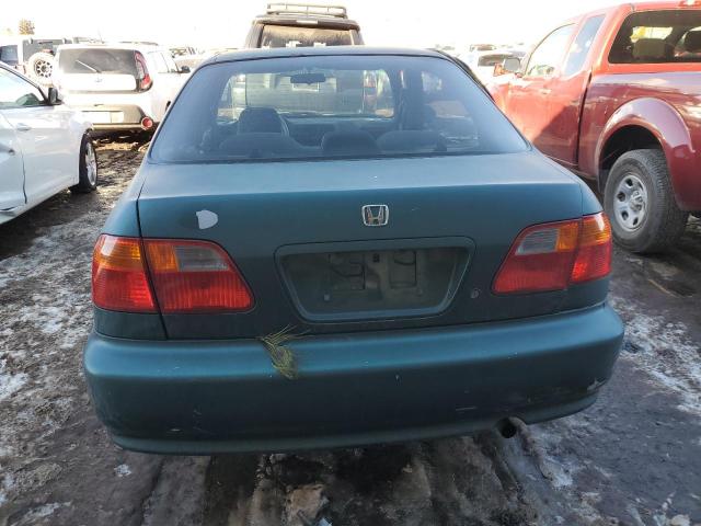 2HGEJ6617YH556174 - 2000 HONDA CIVIC BASE GREEN photo 6