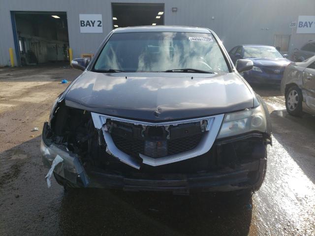 2HNYD2H75BH529313 - 2011 ACURA MDX ADVANCE GRAY photo 5