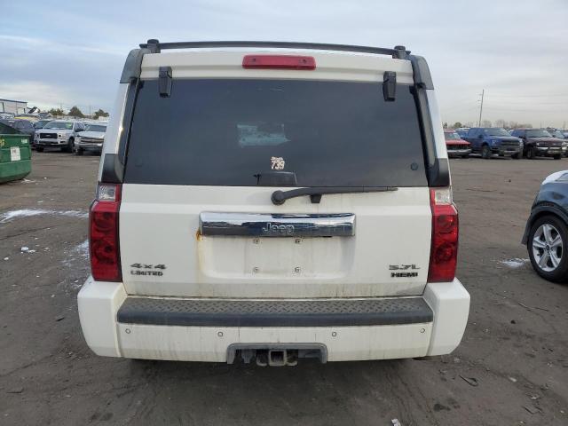 1J8HG58266C139261 - 2006 JEEP COMMANDER LIMITED WHITE photo 6