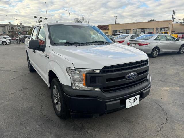 1FTEW1CG1JKF16084 - 2018 FORD F150 SUPERCREW WHITE photo 1