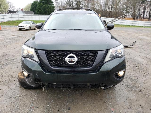 5N1DR2MN3KC652245 - 2019 NISSAN PATHFINDER S BLUE photo 5