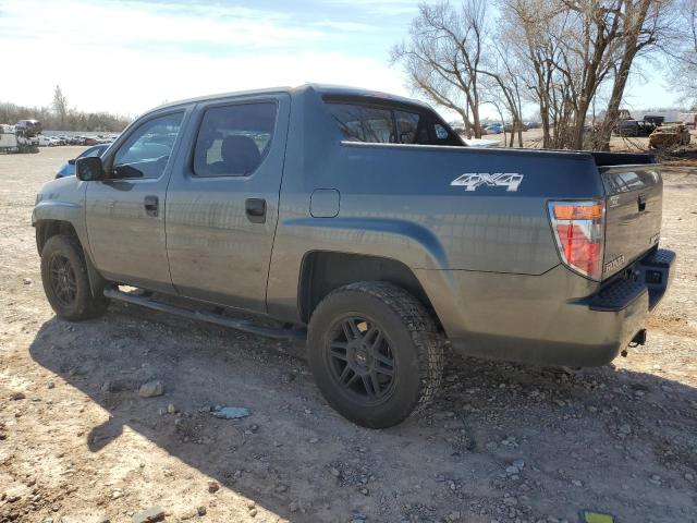 2HJYK16267H506204 - 2007 HONDA RIDGELINE RT GRAY photo 2