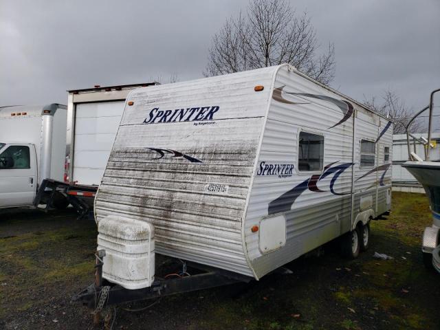 4YDT249275K217878 - 2005 KEYSTONE SPRINTER WHITE photo 2