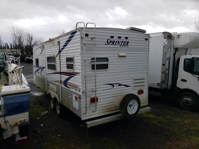 4YDT249275K217878 - 2005 KEYSTONE SPRINTER WHITE photo 3