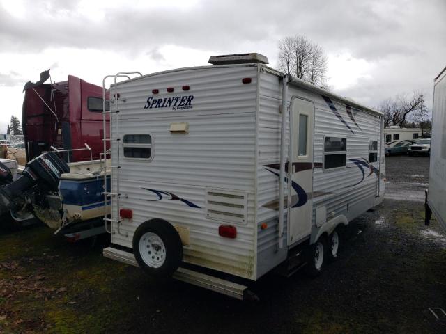 4YDT249275K217878 - 2005 KEYSTONE SPRINTER WHITE photo 4