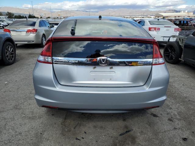 JHMZE2H56ES001393 - 2014 HONDA INSIGHT LX GRAY photo 6