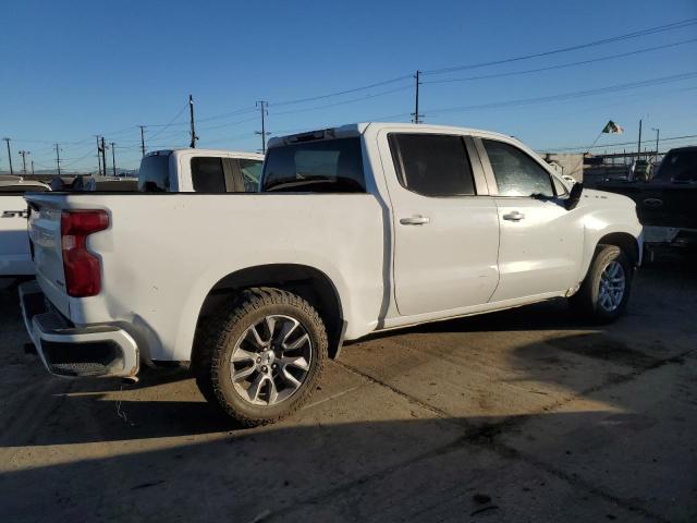 1GCPWCED7NZ125588 - 2022 CHEVROLET SILVERADO C1500 LT WHITE photo 3