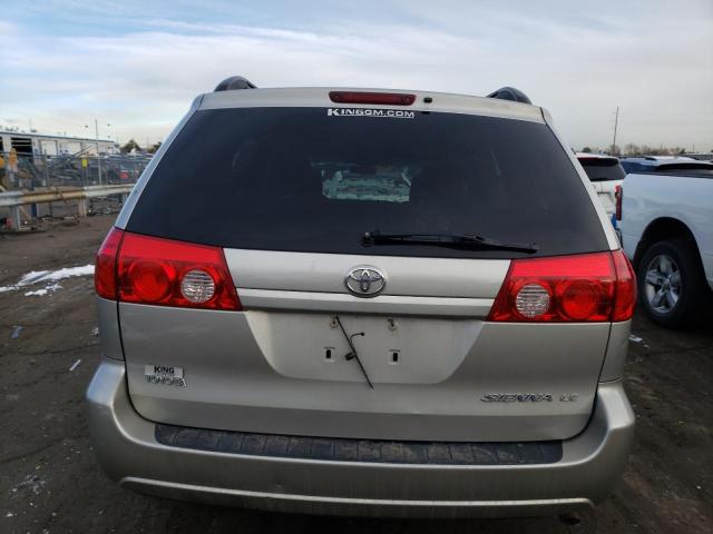 5TDZA23C36S452648 - 2006 TOYOTA SIENNA CE SILVER photo 6