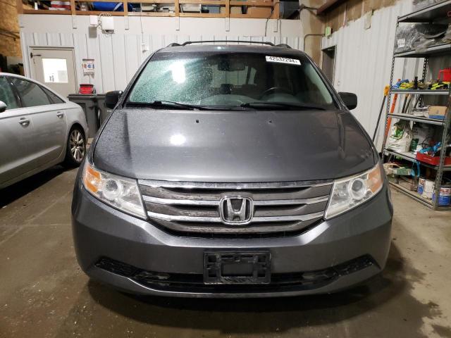 5FNRL5H67DB021942 - 2013 HONDA ODYSSEY EXL GRAY photo 5