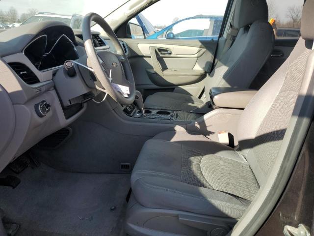 1GNKRFED5GJ178690 - 2016 CHEVROLET TRAVERSE LS GRAY photo 7