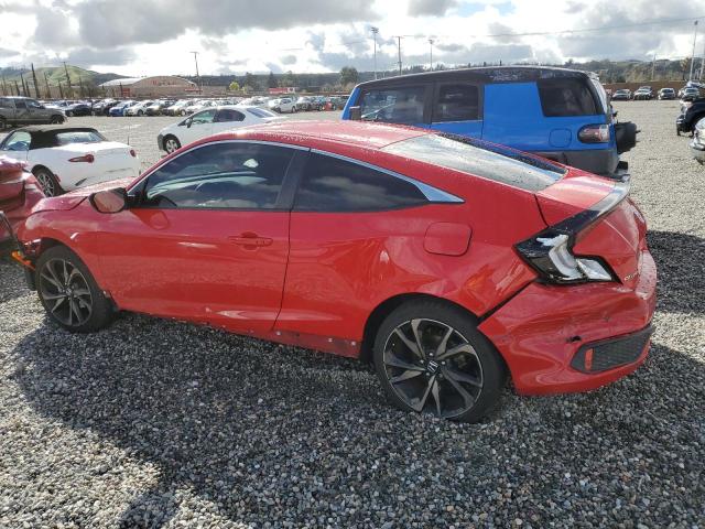 2HGFC4B85KH306073 - 2019 HONDA CIVIC SPORT 红色 照片 2