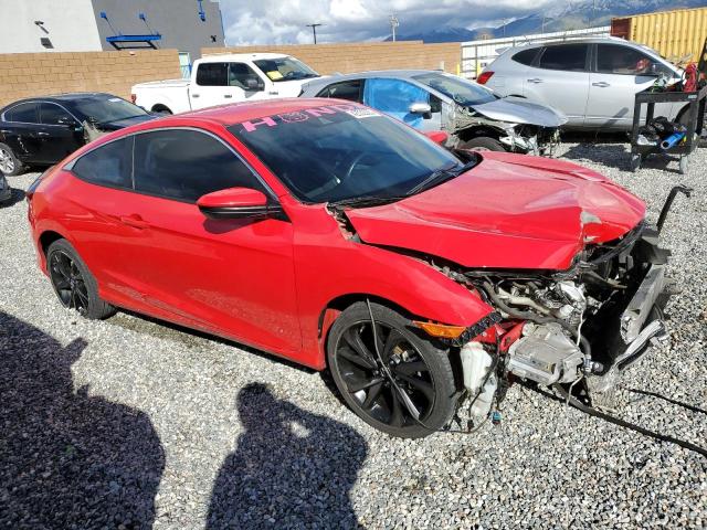 2HGFC4B85KH306073 - 2019 HONDA CIVIC SPORT 红色 照片 4