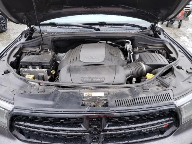 1C4SDJCT8GC425158 - 2016 DODGE DURANGO R/ GRAY photo 11