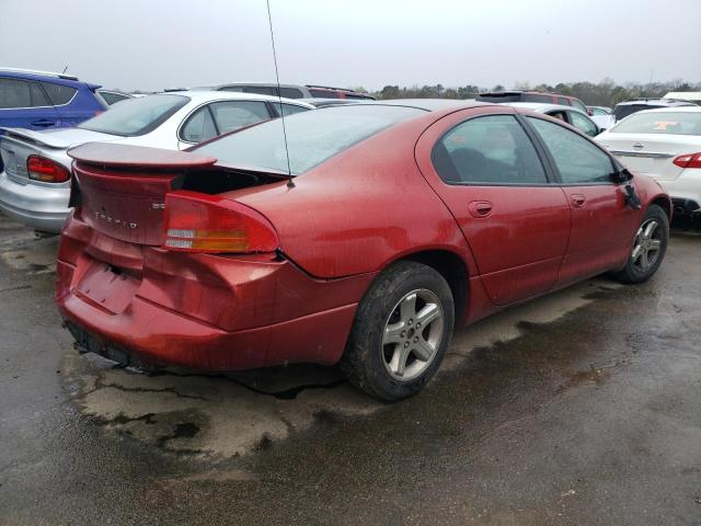 2B3HD46R02H273380 - 2002 DODGE INTREPID SE RED photo 3