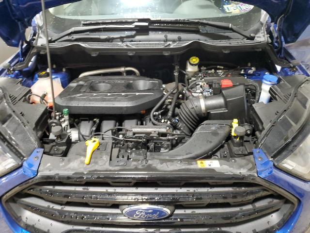 MAJ6S3JL9NC459425 - 2022 FORD ECOSPORT SES BLUE photo 12