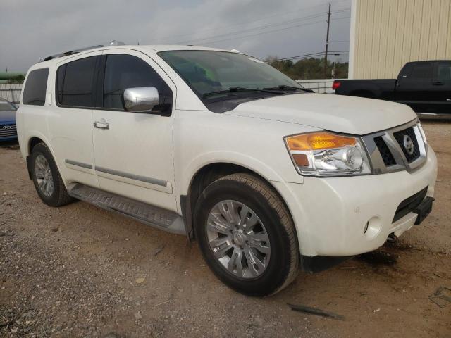 5N1BA0NFXFN615407 - 2015 NISSAN ARMADA PLATINUM WHITE photo 4