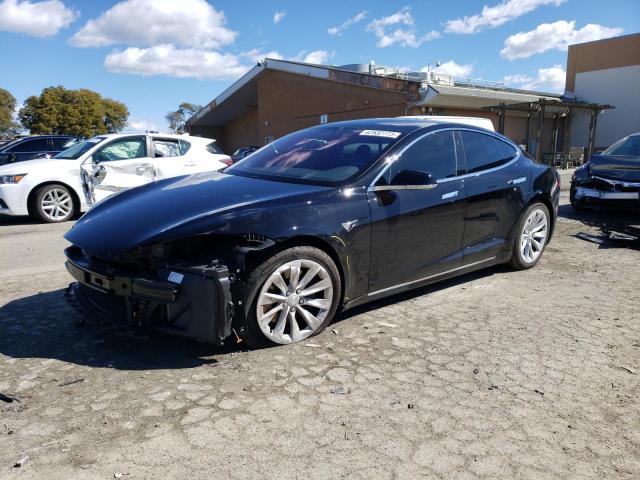 5YJSA1E1XHF219672 - 2017 TESLA MODEL S Սև լուսանկար 1