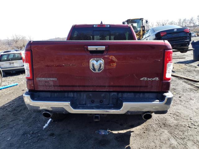 1C6SRFFT9KN791595 - 2019 RAM 1500 BIG HORN/LONE STAR BURGUNDY photo 6