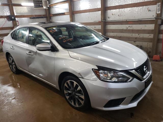 3N1AB7AP0KY215618 - 2019 NISSAN SENTRA S SILVER photo 4