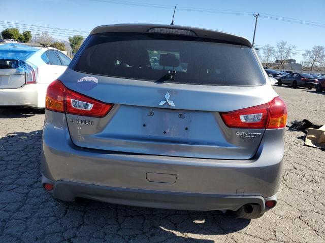 4A4AP3AU9DE004598 - 2013 MITSUBISHI OUTLANDER ES GRAY photo 6