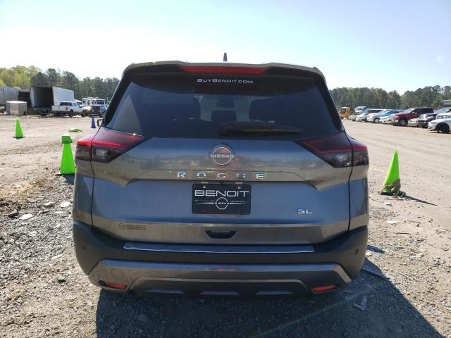 5N1BT3CA7PC686340 - 2023 NISSAN ROGUE SL GRAY photo 6