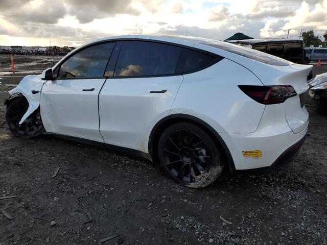 7SAYGDEE4NF467038 - 2022 TESLA MODEL Y WHITE photo 2