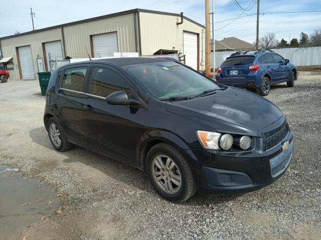 1G1JC6SB8E4111806 - 2014 CHEVROLET SONIC LT BLACK photo 1