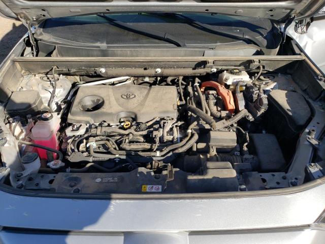 2T3R6RFV6MW006013 - 2021 TOYOTA RAV4 XLE GRAY photo 12