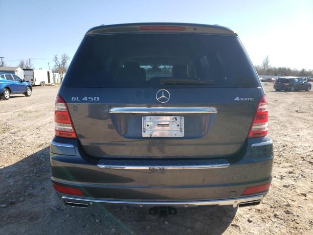 4JGBF7BE7BA634763 - 2011 MERCEDES-BENZ GL 450 4MATIC GRAY photo 6