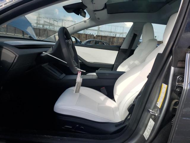 5YJ3E1EB2SF875616 - 2025 TESLA MODEL 3 银色 照片 7