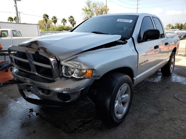 1D7HA18D25S159486 - 2005 DODGE RAM 1500 ST SILVER photo 1