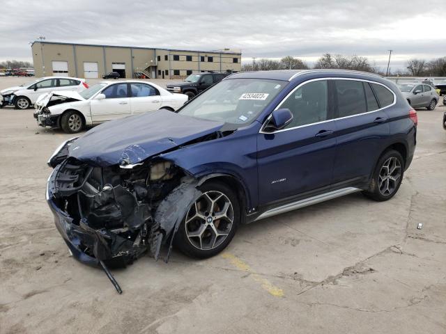 WBXHT3C38J5K22827 - 2018 BMW X1 XDRIVE28I Синий фото 1