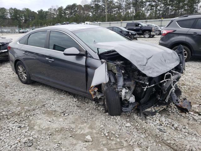 5NPE24AF7KH750446 - 2019 HYUNDAI SONATA SE GRAY photo 4