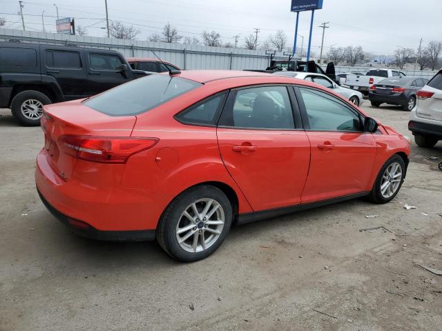 1FADP3F2XFL244615 - 2015 FORD FOCUS SE RED photo 3