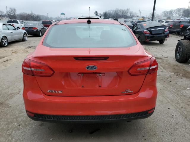 1FADP3F2XFL244615 - 2015 FORD FOCUS SE RED photo 6