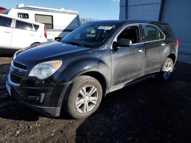 2CNFLCEC3B6472821 - 2011 CHEVROLET EQUINOX LS BLACK photo 1