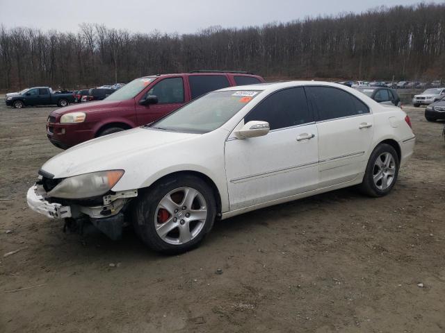 JH4KB16576C012390 - 2006 ACURA RL WHITE photo 1