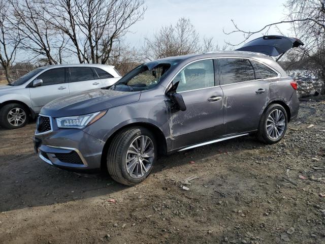5J8YD4H51JL025280 - 2018 ACURA MDX TECHNOLOGY GRAY photo 1