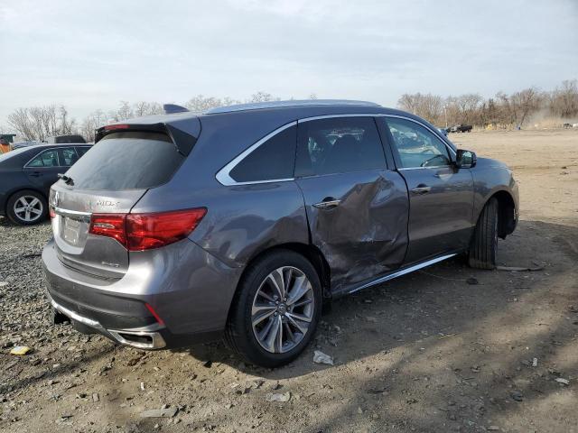 5J8YD4H51JL025280 - 2018 ACURA MDX TECHNOLOGY GRAY photo 3
