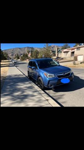 JF2SJGXC0GH491178 - 2016 SUBARU FORESTER 2.0XT TOURING BLUE photo 1