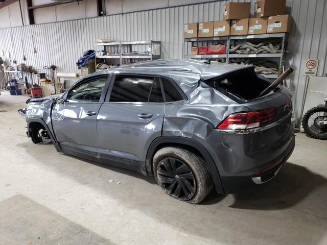 1V2HC2CA5NC226257 - 2022 VOLKSWAGEN ATLAS CROS SE ნაცრისფერი ფოტო 2