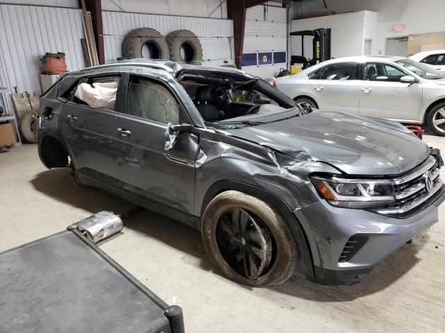 1V2HC2CA5NC226257 - 2022 VOLKSWAGEN ATLAS CROS SE ნაცრისფერი ფოტო 4