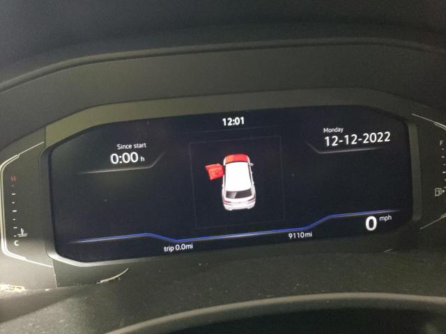 1V2HC2CA5NC226257 - 2022 VOLKSWAGEN ATLAS CROS SE ნაცრისფერი ფოტო 9