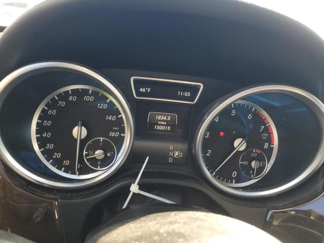 4JGDA5HB8FA601009 - 2015 MERCEDES-BENZ ML 350 4MATIC WHITE photo 9