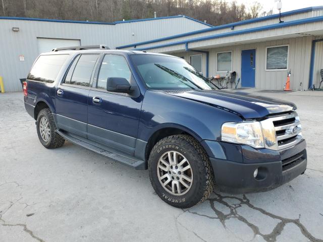 1FMJK1F59BEF54484 - 2011 FORD EXPEDITION EL XL BLUE photo 4