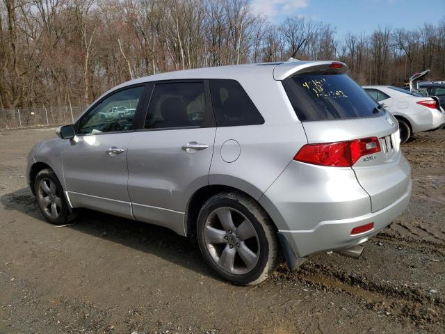 5J8TB18547A016771 - 2007 ACURA RDX TECHNOLOGY SILVER photo 2